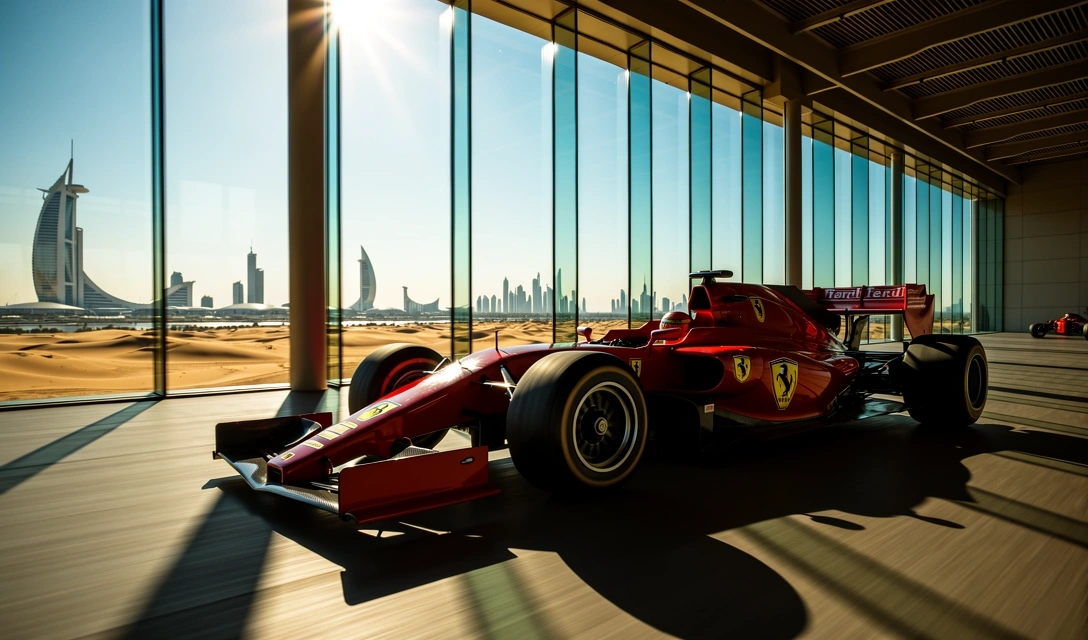 Ferrari heritage display