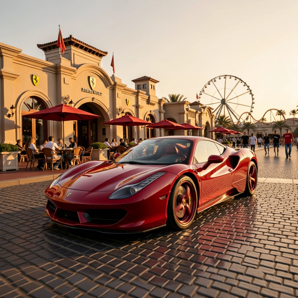 Italian heritage at Ferrari World