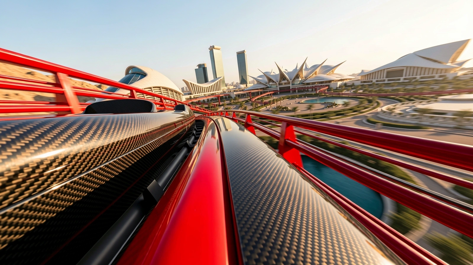 Formula Rossa high-speed coaster