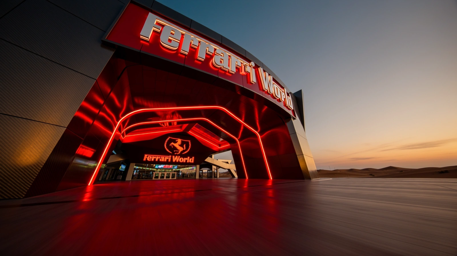 Ferrari World Architecture